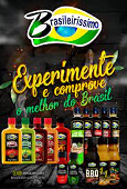 Experimente e saboreie seus pratos com algumas gotas de Sabor e Picância dos Produtos Brasileiríssimo.